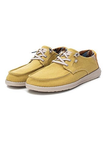 Chaussures bateau homme à lacets