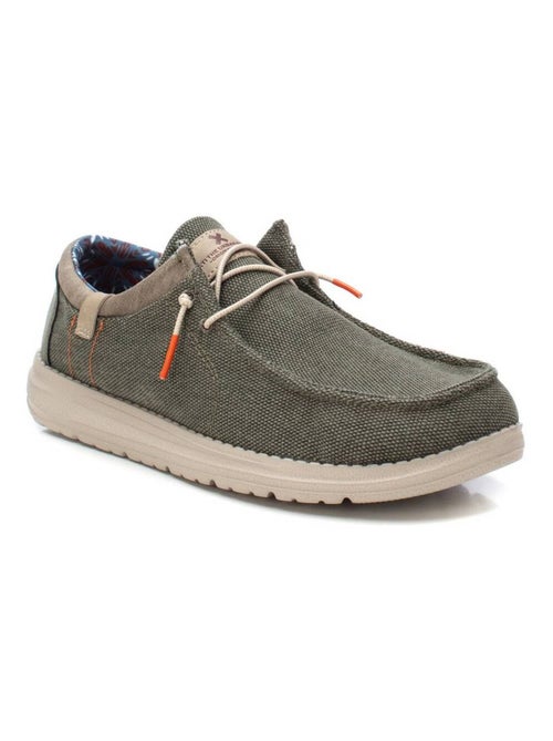 Chaussures bateau homme à lacets - Kiabi