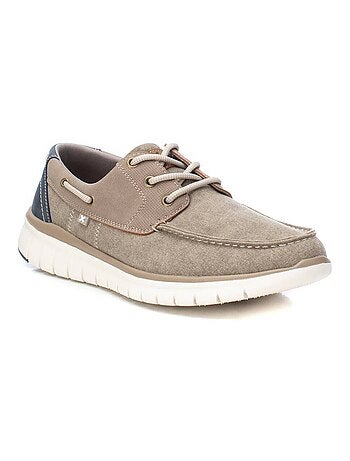 Chaussures bateau homme à lacets