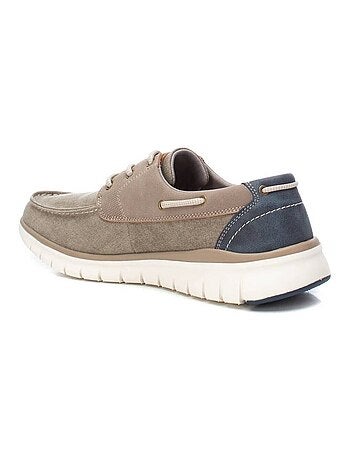 Chaussures bateau homme à lacets