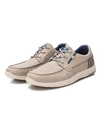 Chaussures bateau homme à lacets