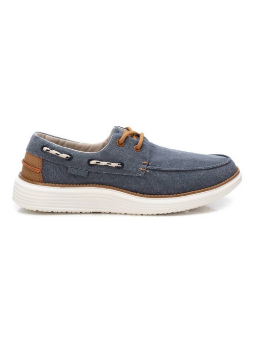 Chaussures bateau homme en toile - Kiabi