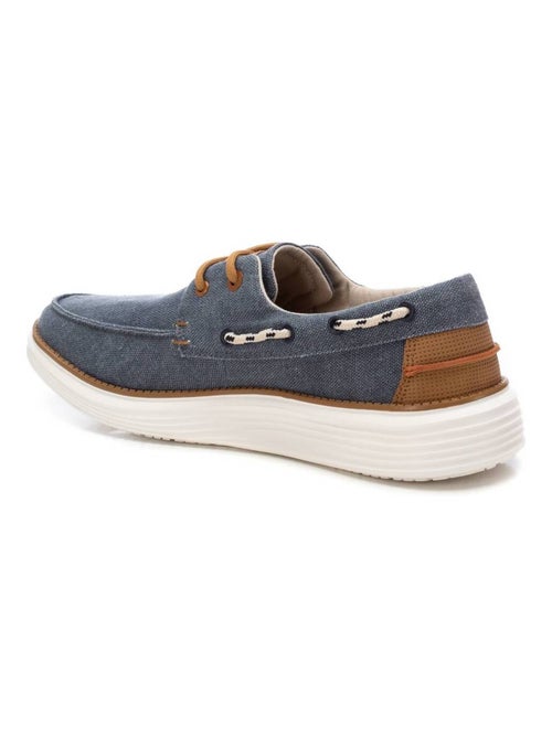 Chaussures bateau homme en toile - Kiabi