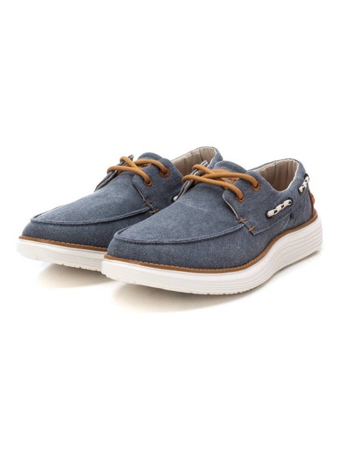 Chaussures bateau homme en toile - Kiabi
