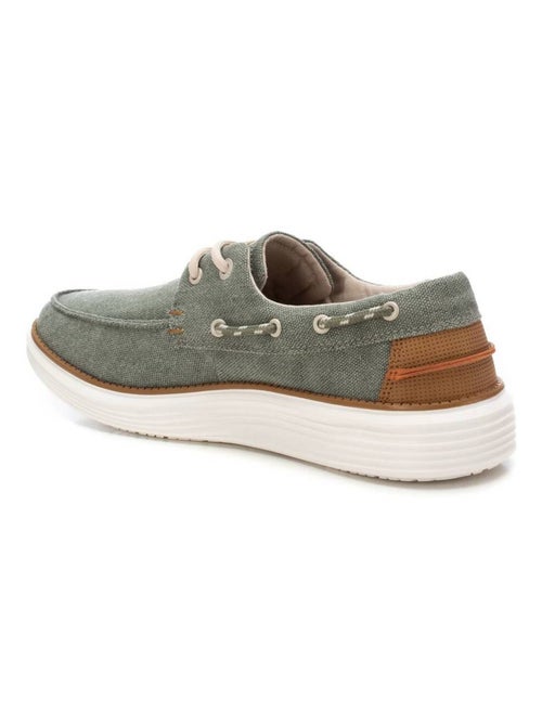 Chaussures bateau homme en toile - Kiabi
