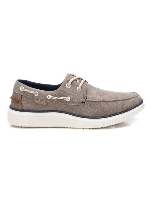 Chaussures bateau homme en toile - Kiabi
