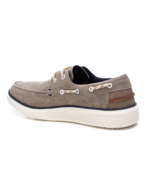 Chaussures bateau homme en toile - Kiabi