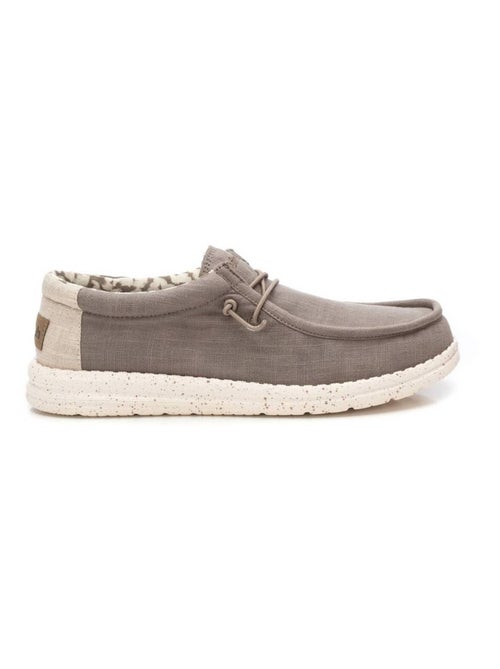 Chaussures bateau homme en toile - Kiabi