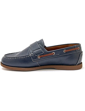 Chaussures bateau patte scratch - PEDICONFORT