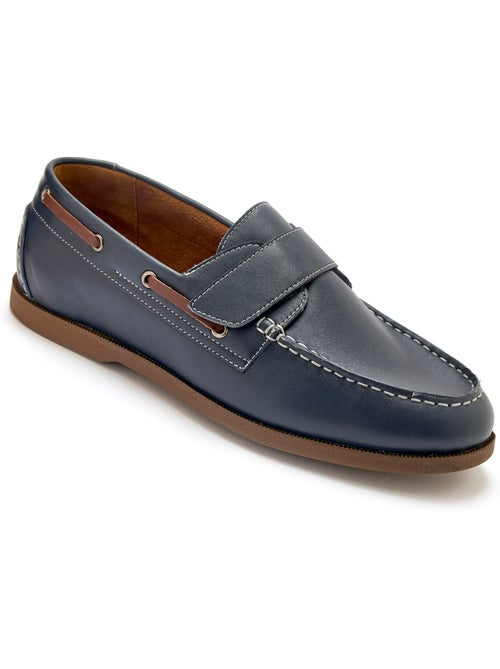 Chaussures bateau patte scratch - PEDICONFORT - Kiabi