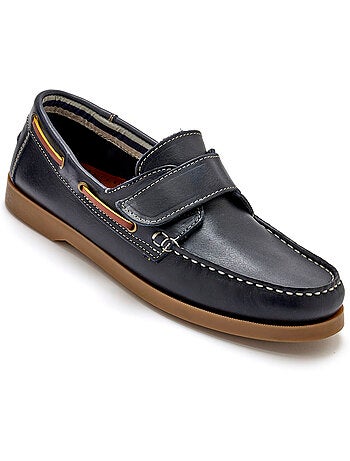 Chaussures bateau patte scratch - PEDICONFORT