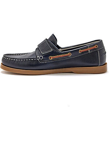 Chaussures bateau patte scratch - PEDICONFORT