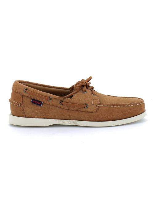 Chaussures Bateau Pour Homme EN Suede Docksides Portland Flesh OUT - Kiabi