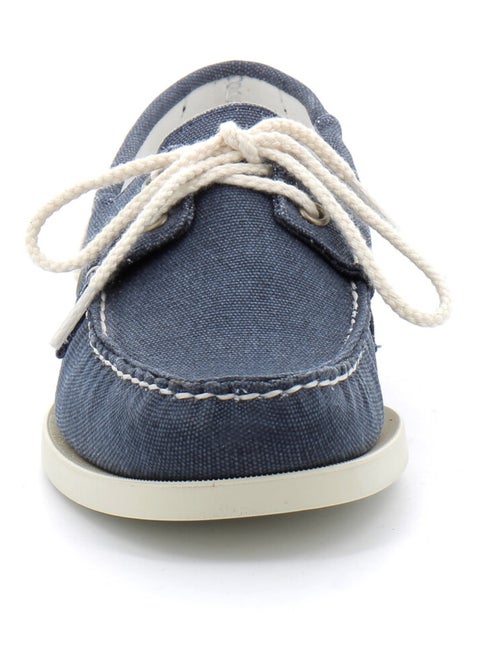 Chaussures Bateau Pour Homme EN Toile Docksides Portland Washed Canvas - Kiabi