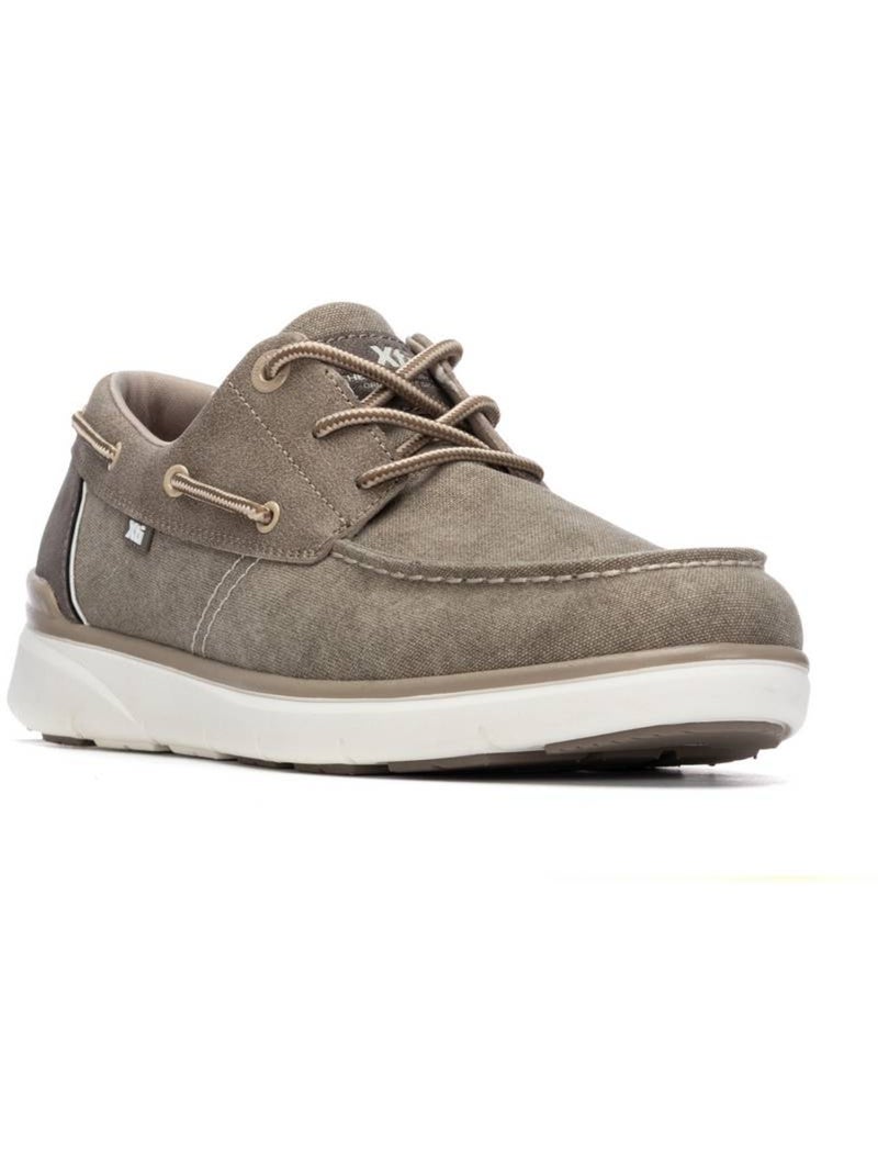 Chaussures bateau pour homme Taupe - Kiabi