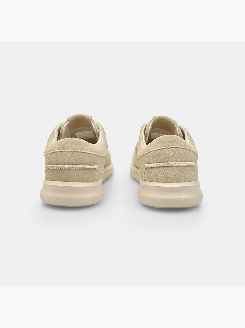 Chaussures bateaux décontractée Bata Beige - Kiabi
