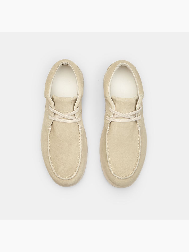 Chaussures bateaux décontractée Bata Beige - Kiabi