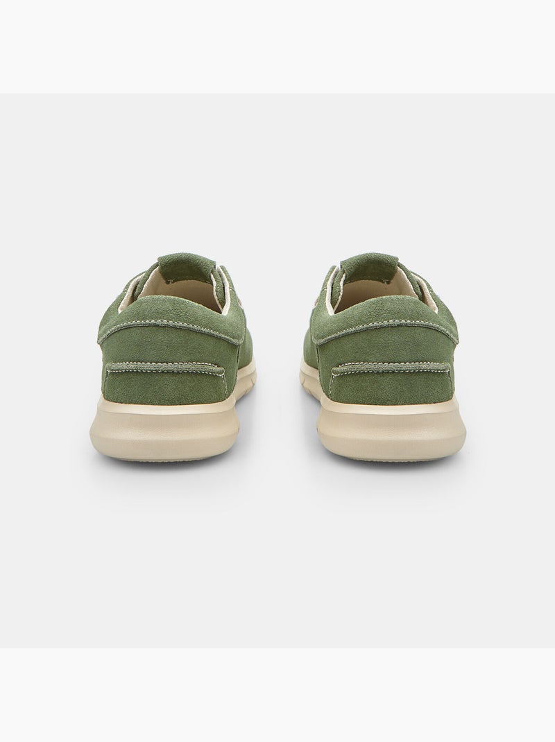 Chaussures bateaux décontractée Bata Vert - Kiabi