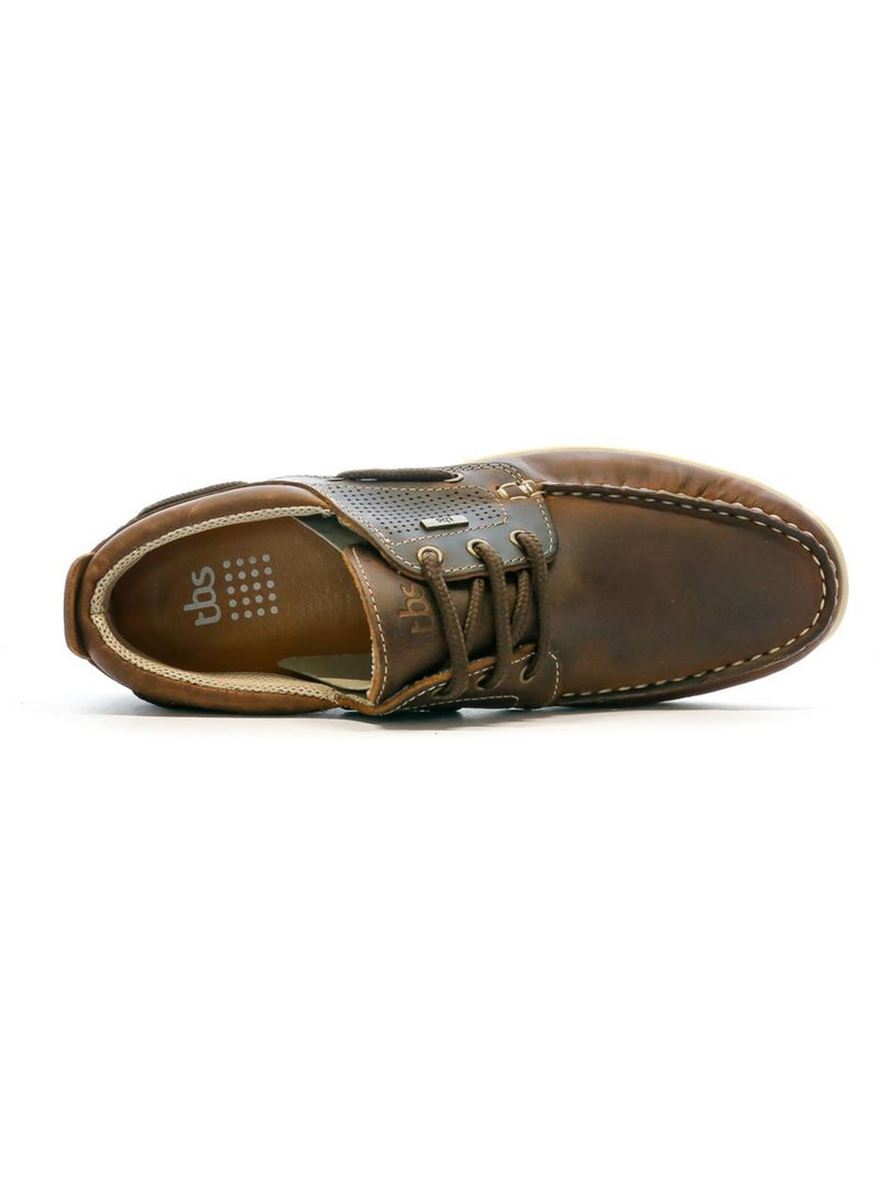 Chaussures bateaux Homme TBS Marron cappuccino - Kiabi