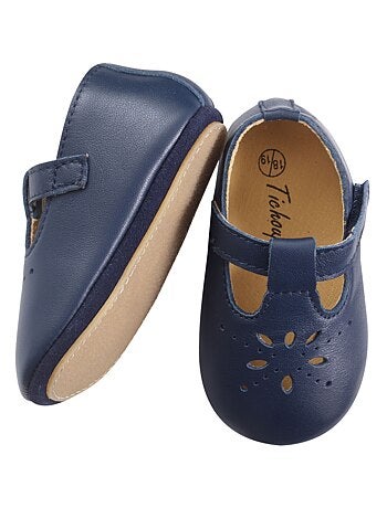 Chaussures b?b? cuir souple Salom?