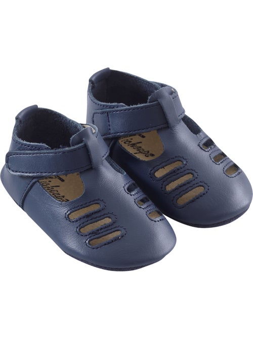 Chaussures b?b? cuir souple Tibilly - Kiabi