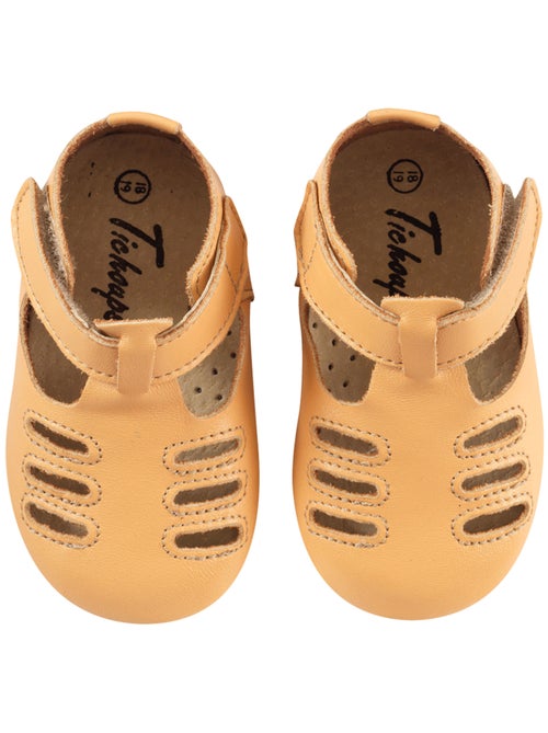 Chaussures b?b? cuir souple Tibilly - Kiabi