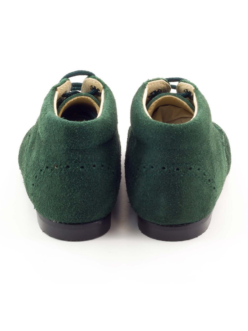 Chaussures Bébé Classique En Daim - Boni Richard Vert - Kiabi
