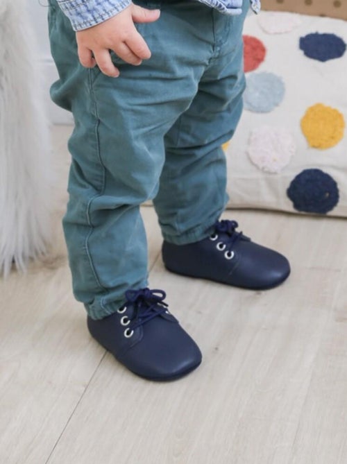 Chaussures bébé cuir souple Gaby - Kiabi