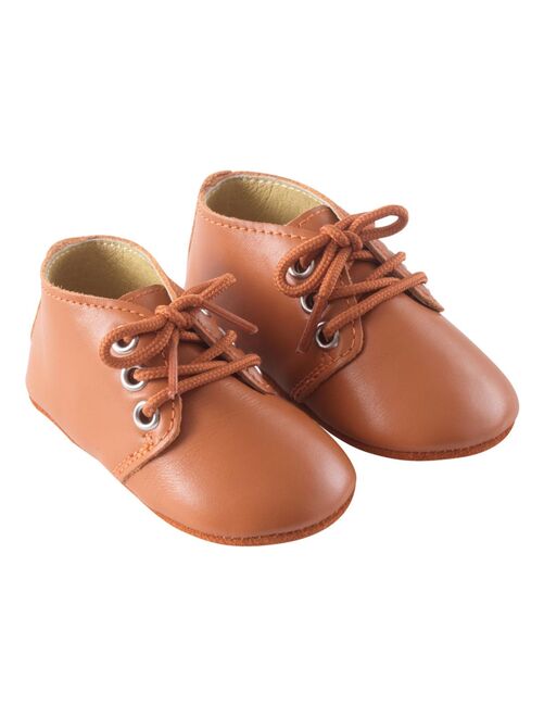 Chaussures bébé cuir souple Gaby - Kiabi