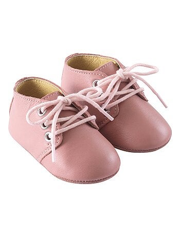 Chaussures bébé cuir souple Gaby