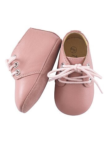 Chaussures bébé cuir souple Gaby