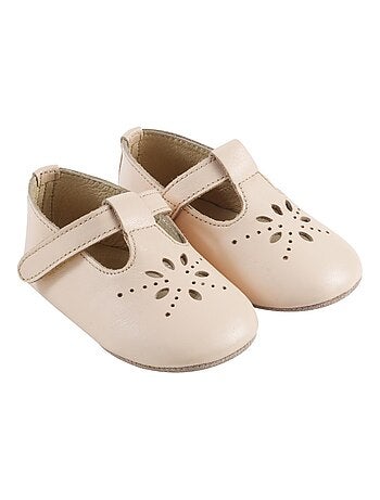 Chaussures bébé cuir souple Salomé