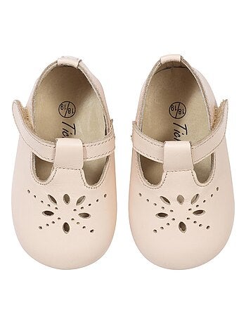 Chaussures bébé cuir souple Salomé