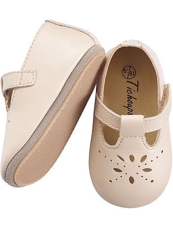 Chaussures bébé cuir souple Salomé