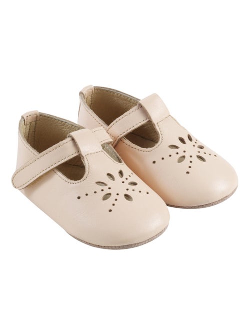 Chaussures bébé cuir souple Salomé - Kiabi