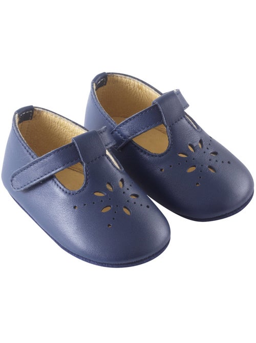 Chaussures bébé cuir souple Salomé - Kiabi