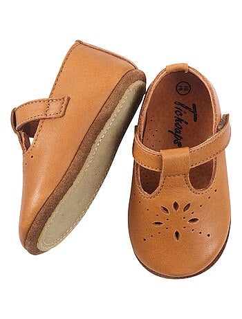 Chaussures bébé cuir souple Salomé