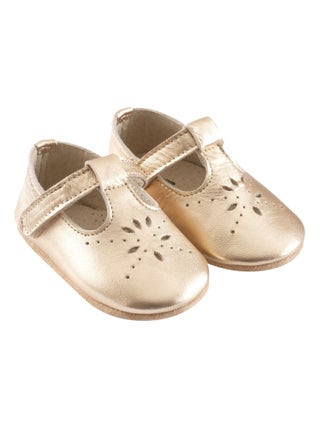 Chaussures bébé cuir souple Salomé