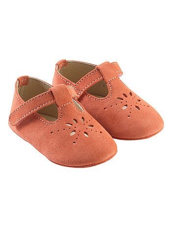 Chaussures bébé cuir souple Salomé