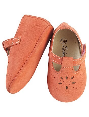 Chaussures bébé cuir souple Salomé