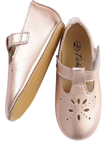 Chaussures bébé cuir souple Salomé