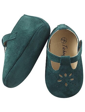 Chaussures bébé cuir souple Salomé