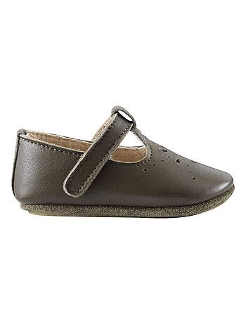 Chaussures bébé cuir souple Salomé