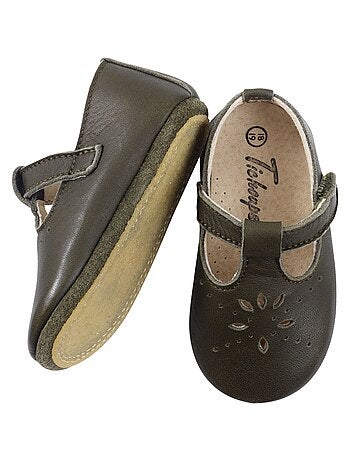 Chaussures bébé cuir souple Salomé
