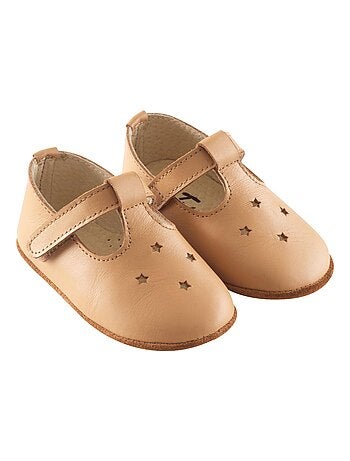 Chaussures bébé cuir souple Star