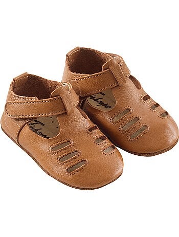 Chaussures bébé cuir souple Tibilly