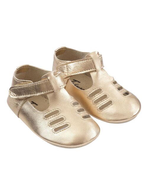 Chaussures bébé cuir souple Tibilly - Kiabi