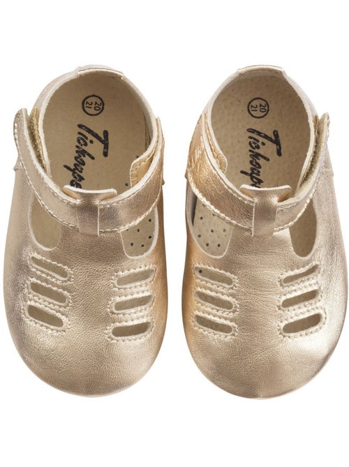 Chaussures bébé cuir souple Tibilly - Kiabi