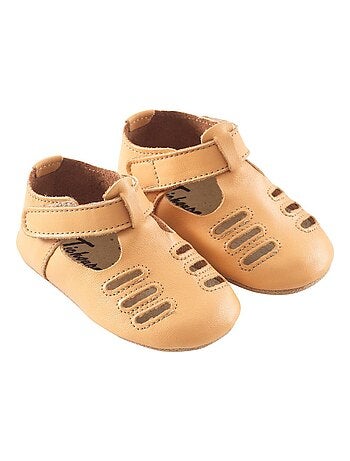 Chaussures bébé cuir souple Tibilly