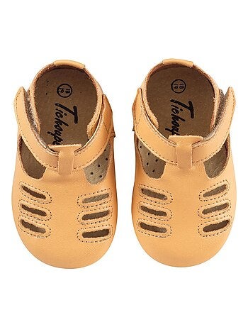 Chaussures bébé cuir souple Tibilly